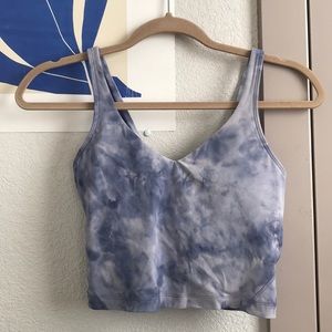 Lululemon Align Iris Peri Purple Diamond Dye Sz 4